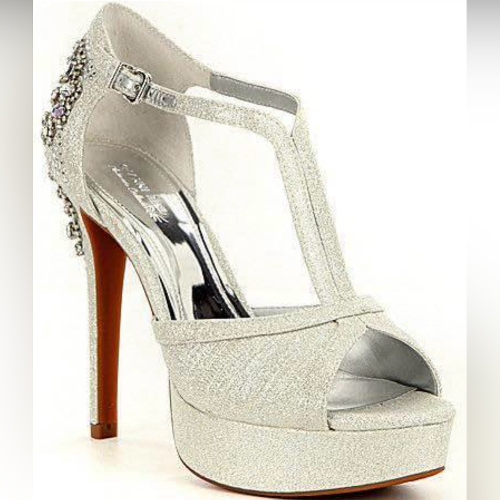 Gianni Bini Laurito heel in champagne